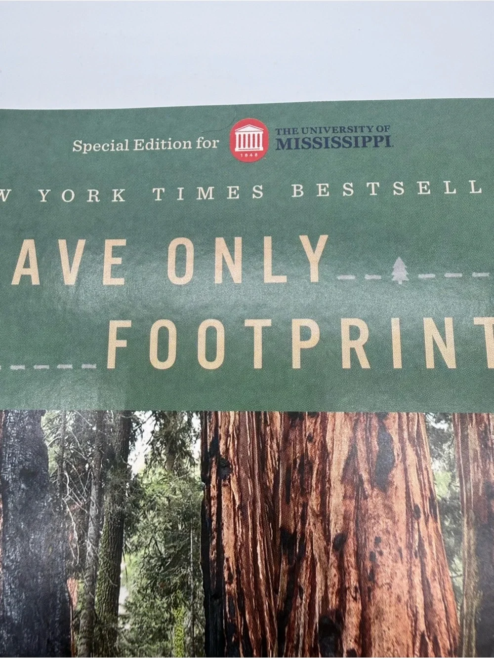 Leave Only Footprints Conor Knighton Paperback Univ of Mississippi Special Ed